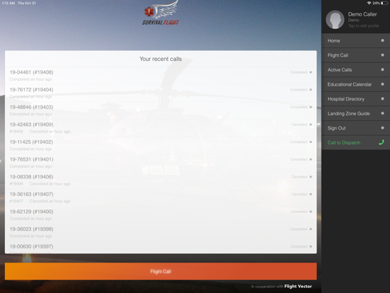 Survival Flight Operations iPad screenshot