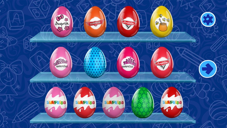 35 surprise eggs