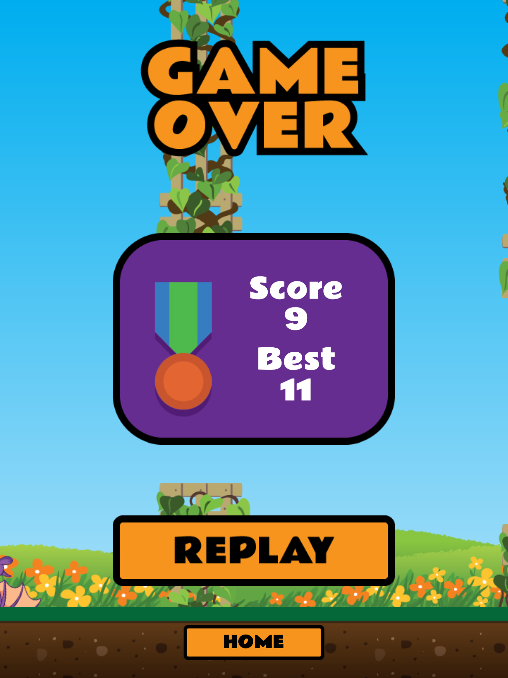 Flappy Fruit Bat screenshot 8