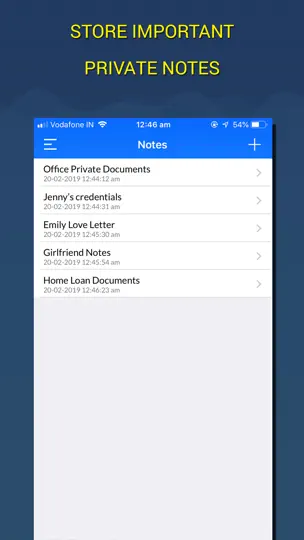 Screenshot von Secure Calculator Vault auf dem iPhone 7