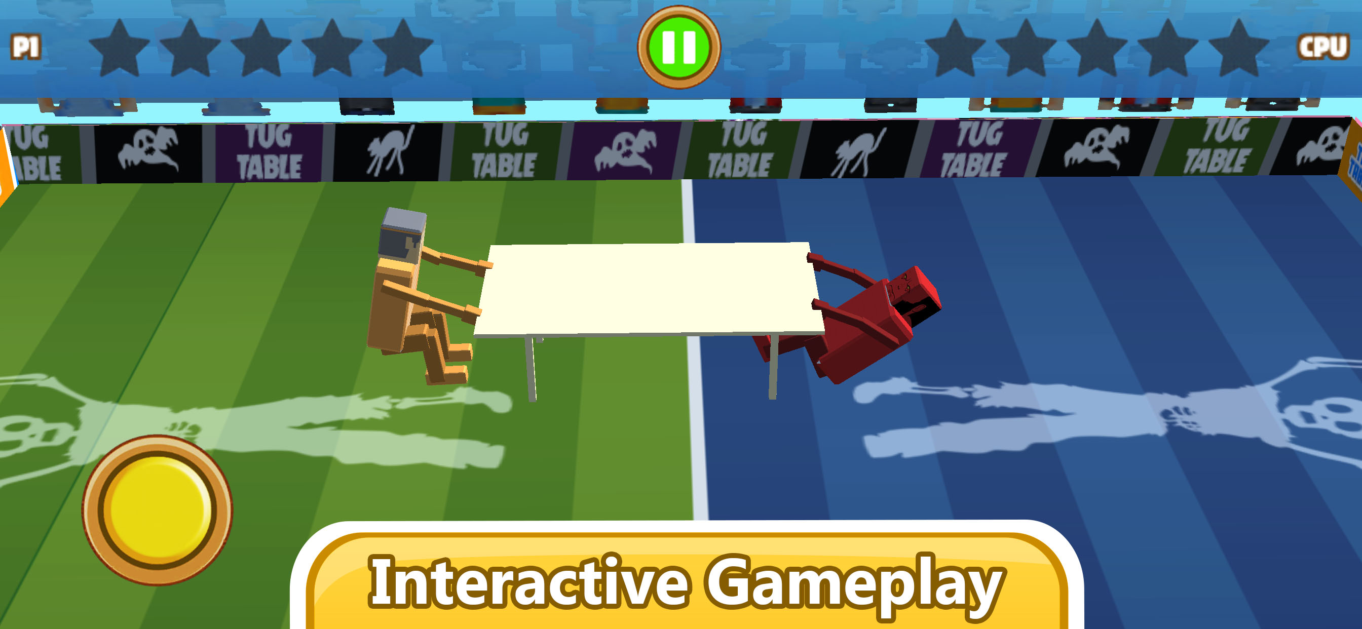 Tug The Table 3D Physics War