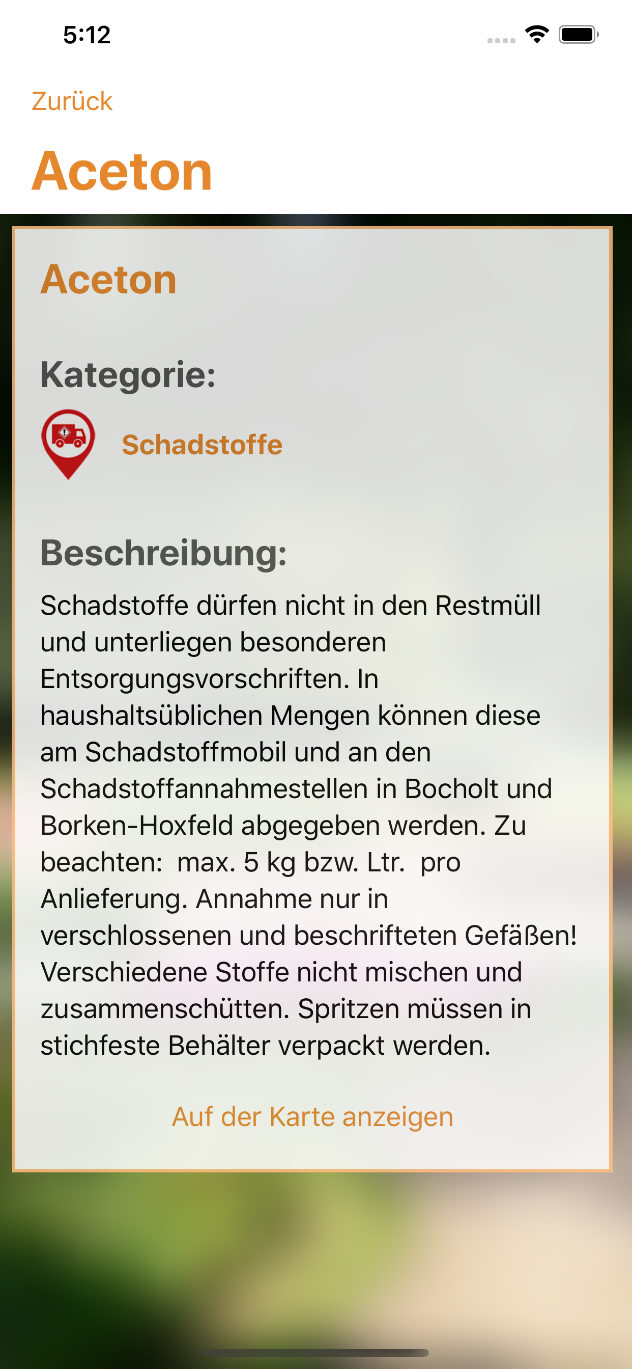 Abfall-App ESB