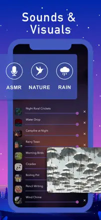 Sleep Sounds - ASMR Bedtime: Screenshot 1 von 9