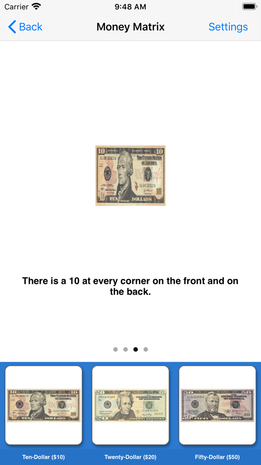 #8. Money Matrix (US Currency) (iOS) 由: Blooming Kids Software LLC