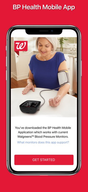 BP Health App  Walgreens Blood Pressure Monitors