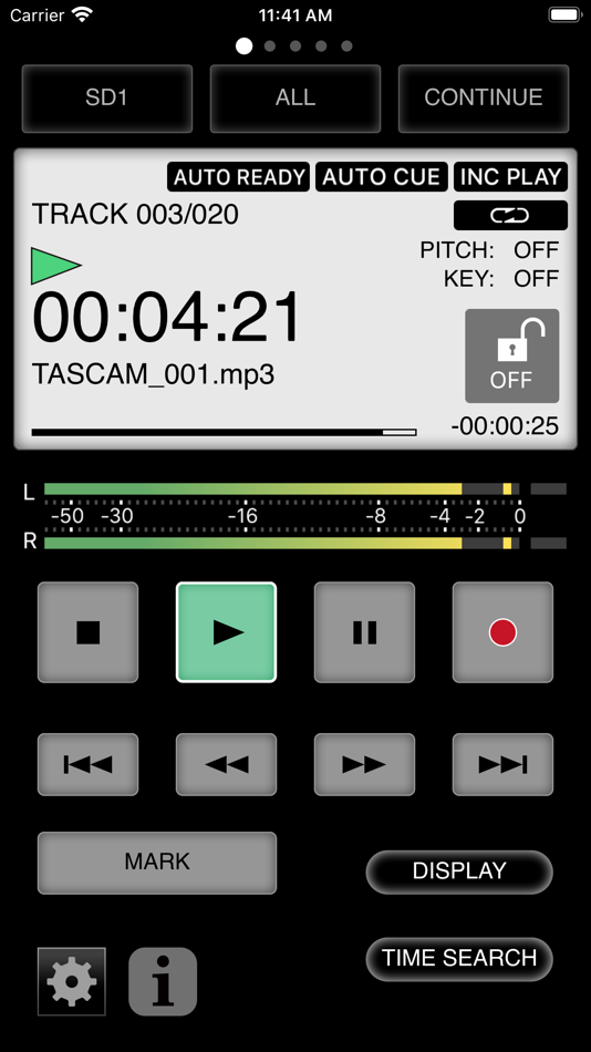 TASCAM SS250 CONTROL - 2.0.2 - (iOS)