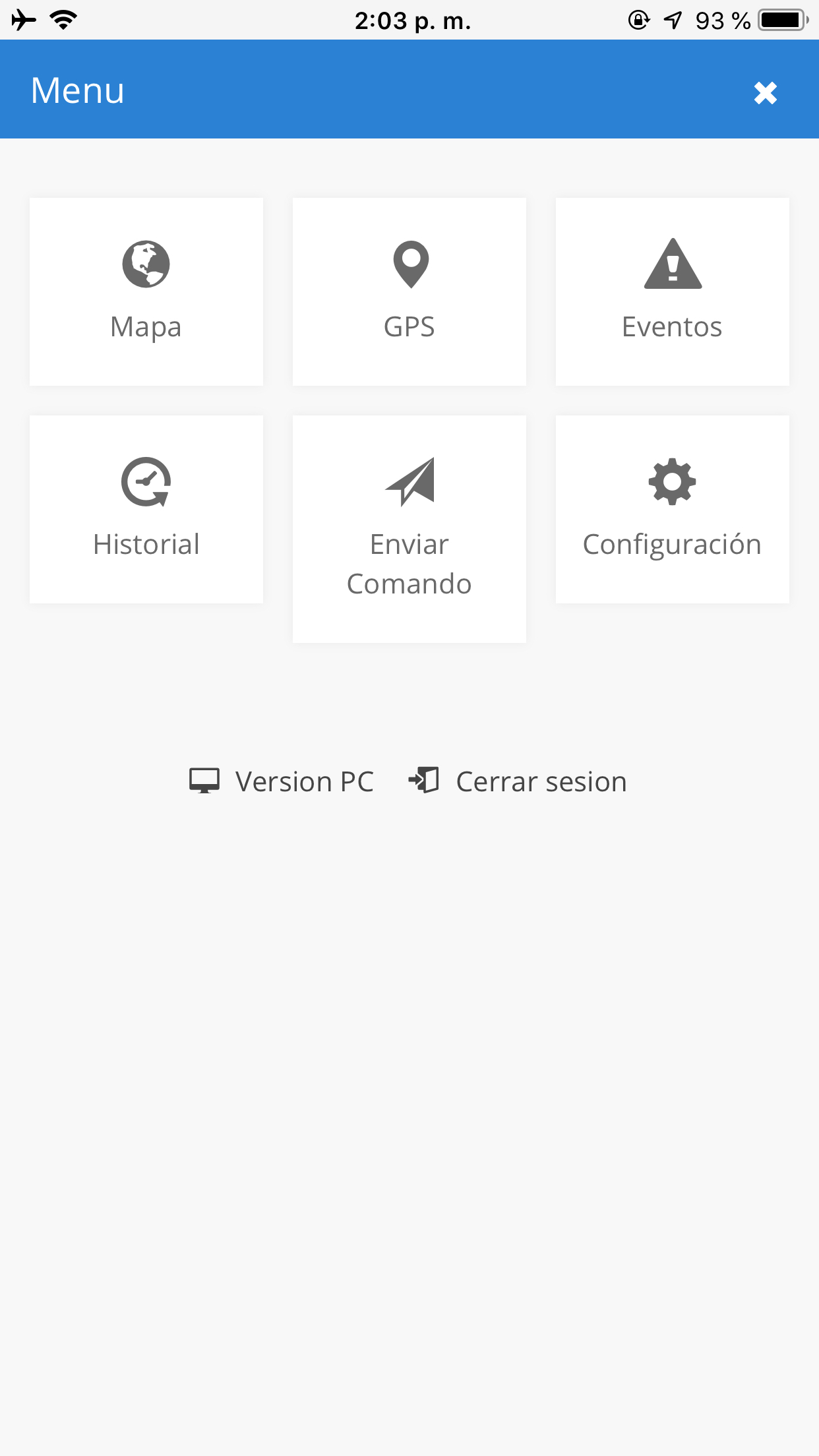 Rastreo GPS screenshot 3