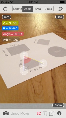 Partometer3D measure on photoのおすすめ画像4