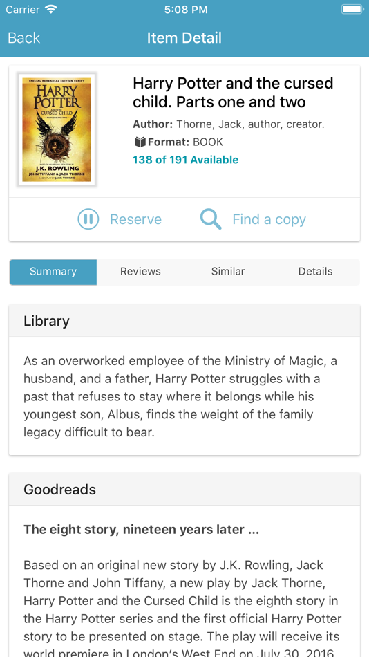 #3. NMDLibrary (iOS) 由: Niles Maine District Library