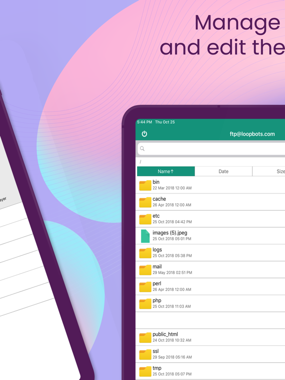 Screenshot #5 pour FTP Client - FTP Server Files
