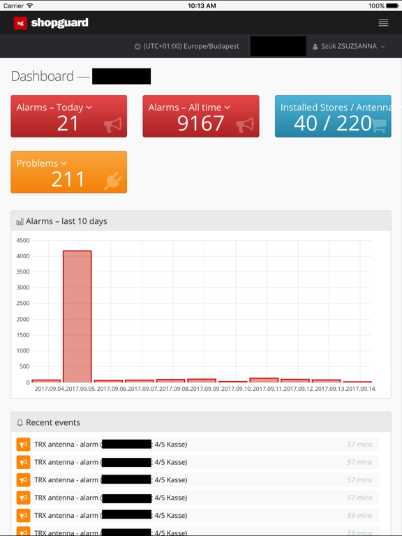 Screenshot #4 pour Shopguard RMS