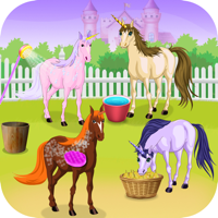 Girl Games Unicorn and Horse