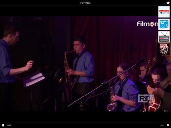 FilmOn Live Television iPad app afbeelding 5