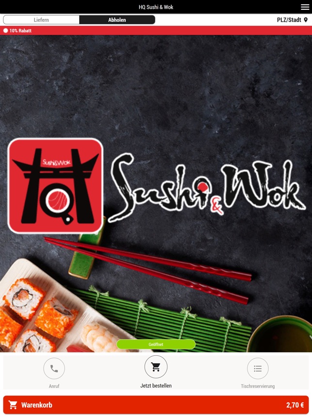 HQ Sushi & Wok im App Store