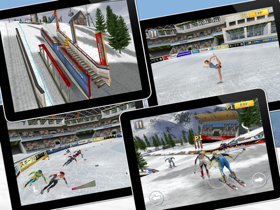 Athletics 2: Winter Sports Pro iPad app afbeelding 4
