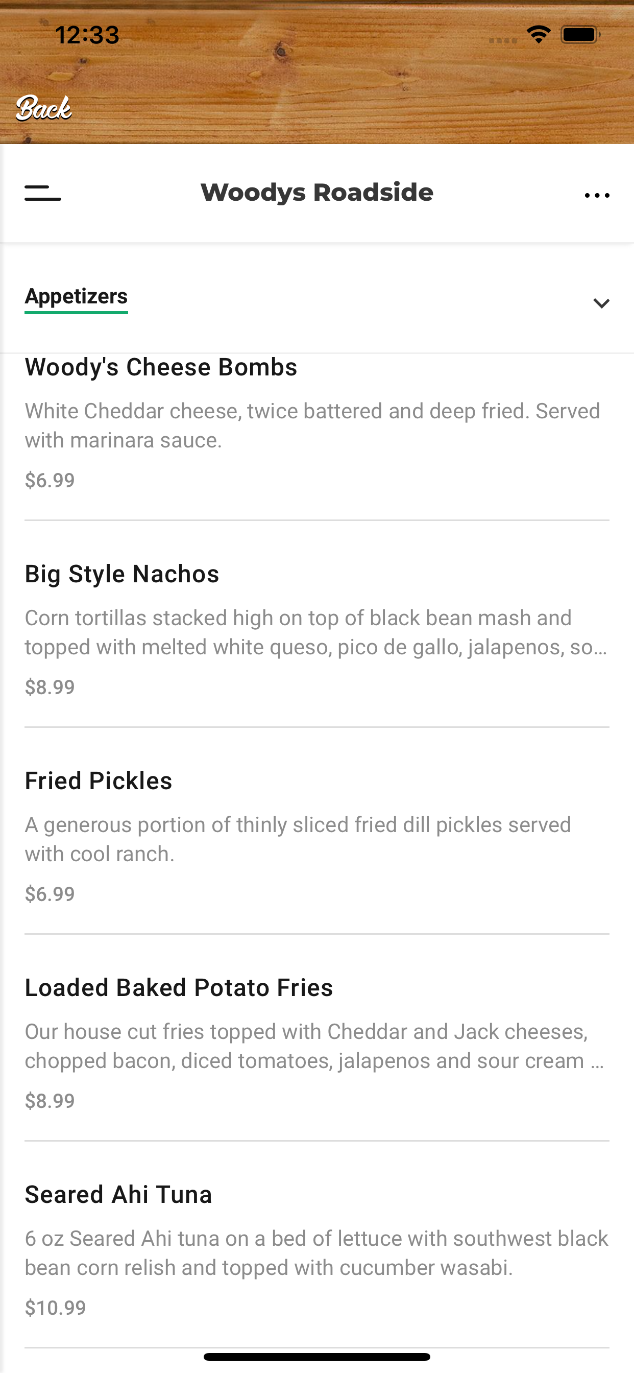 Woody's Roadside
