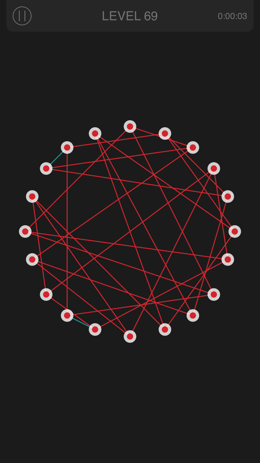 #4. X Lines (iOS) Podle: 景灯 梁