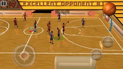 Screenshot #1 pour Real 3d Basketball Full Game