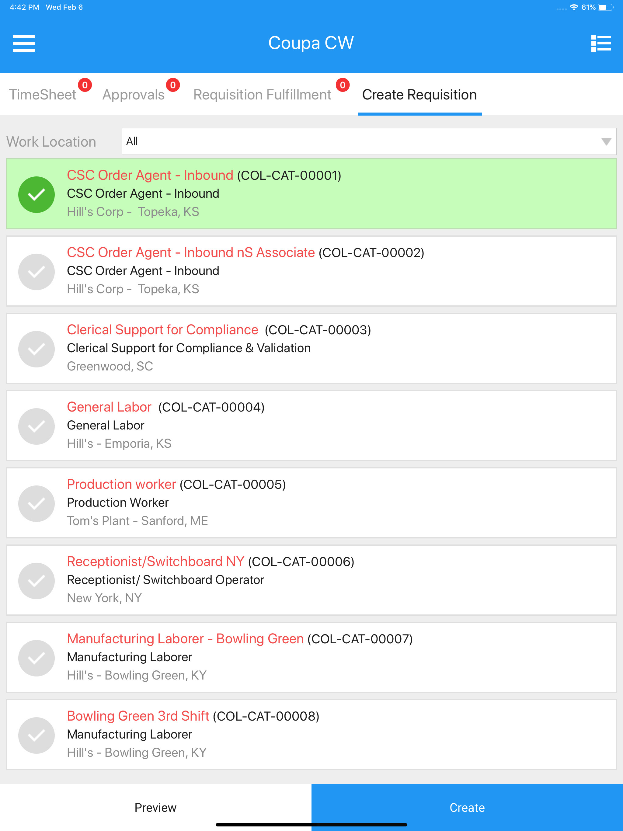 Coupa CW