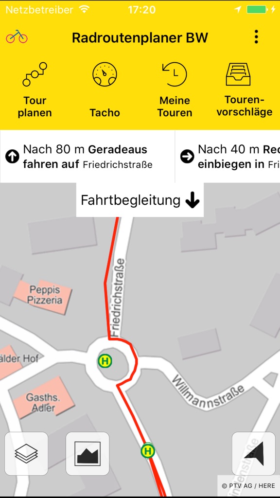 【图】Radroutenplaner BW(截图1) 【图】Radroutenplaner BW(截图1)