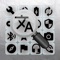 In this Icons puzzle game you have to find and spot the specific required Icon pictures in Icons matrix