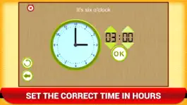 Game screenshot Math Telling Time Clock Game mod apk