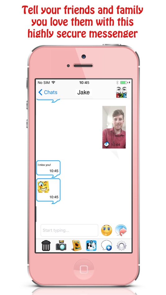 #1. Love Notes Secure Messenger (iOS) 게시자: NOS Microsystems Ltd.