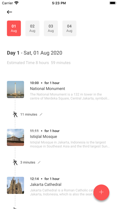 EzeeGo.app Screenshot