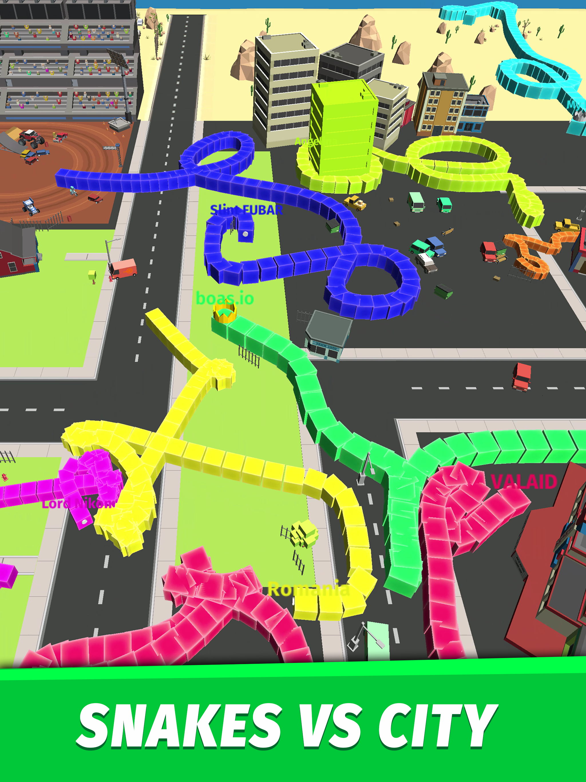 Boas.io Snake vs City