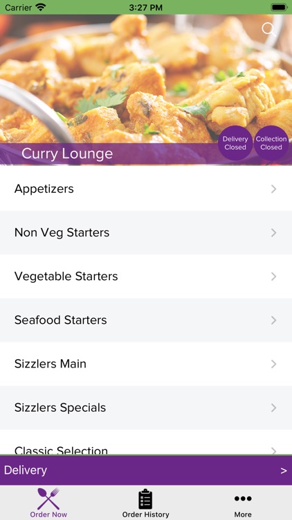 Curry Lounge Somercote.