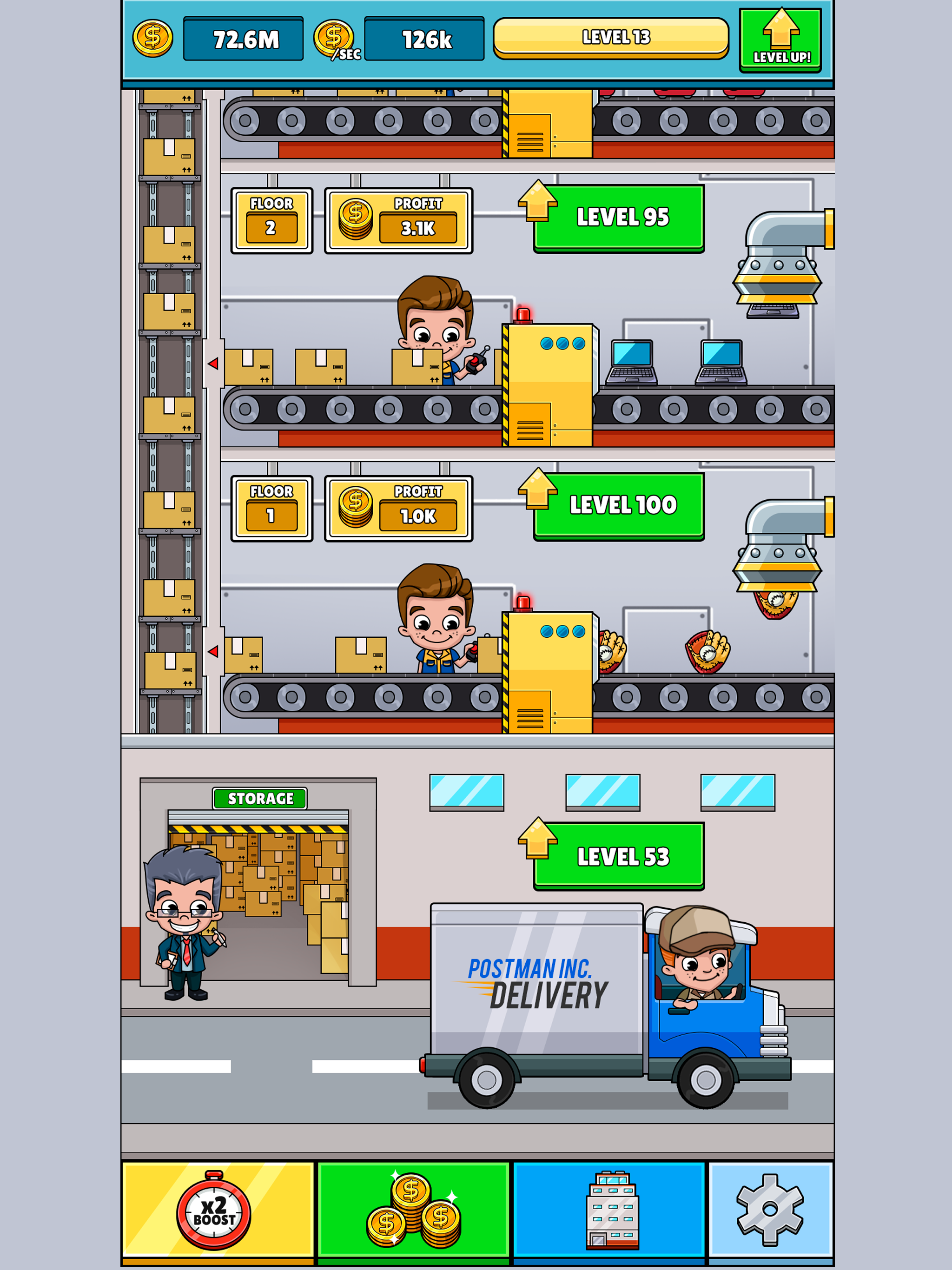 Idle Delivery Tycoon