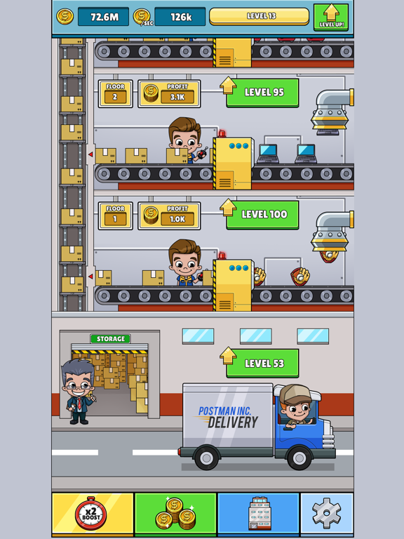 Screenshot #4 pour Idle Delivery Tycoon