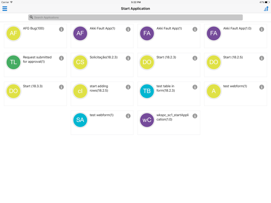 Screenshot #4 for Oracle Process Mobile