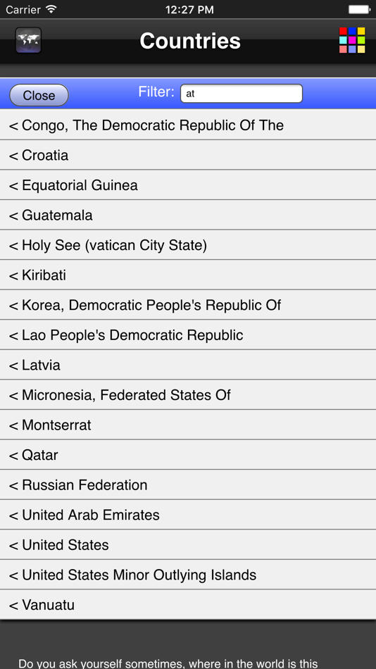 #3. All Countries (iOS) Podle: Piet Jonas