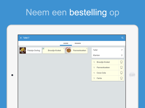 Ober POS kassasysteem horeca iPad app afbeelding 3