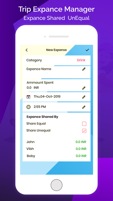Budget Manager& Travel Expense screenshot