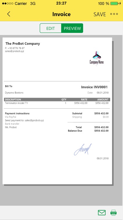 Invoice