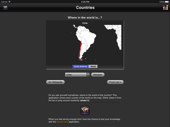 Screenshot #4 pour Pays du Monde