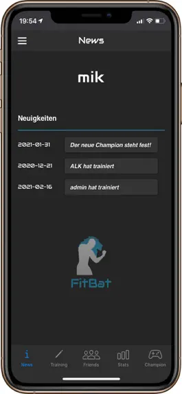 Game screenshot FitBat - Fitness Battle mod apk