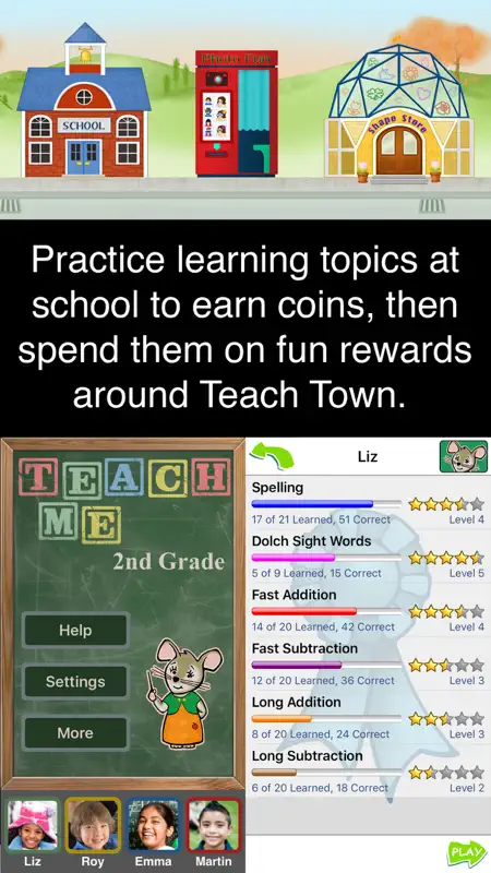 TeachMe: 2nd Grade screenshot 1 of 5