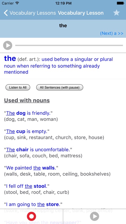 English Vocabulary 2000 screenshot-3