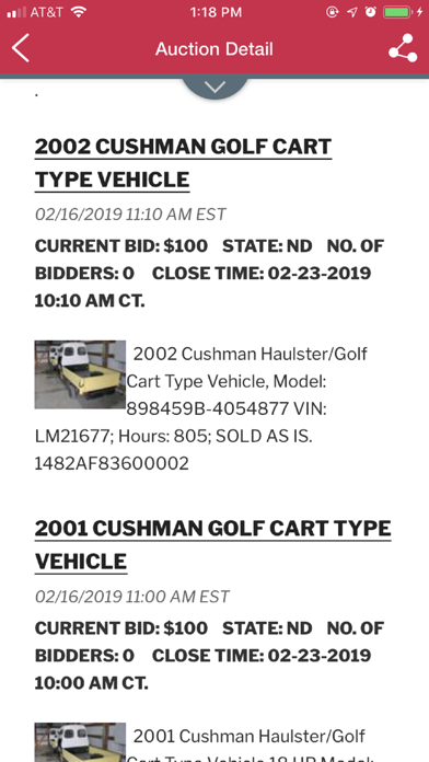 GSA Auctions - USA All States Screenshot