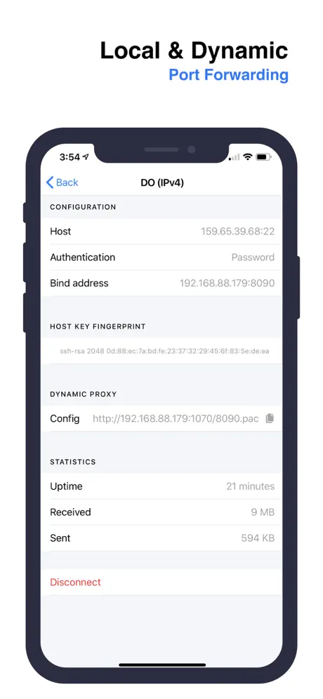 SSH Tunnel - with SOCKS5 proxy