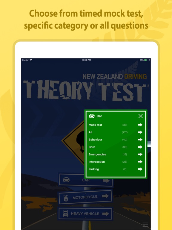 Screenshot #5 pour NZ Driving Theory Test