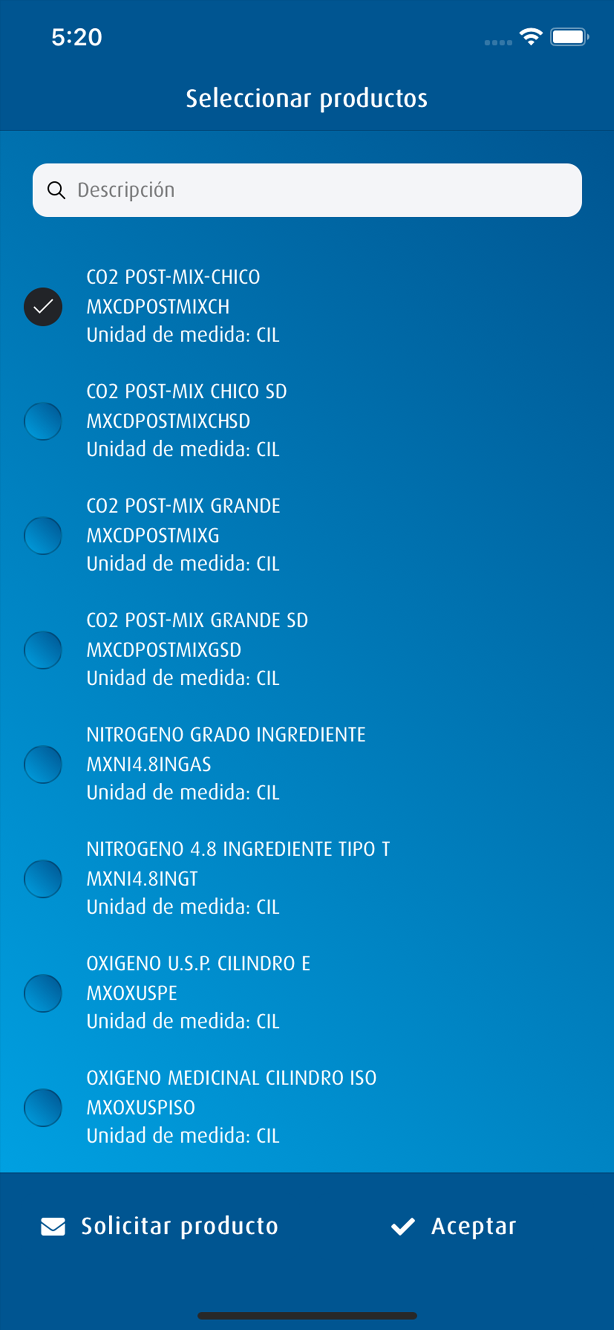 Recarga Linde screenshot 4