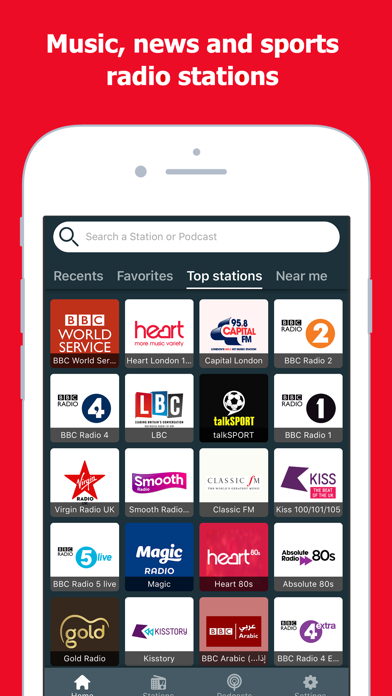 Radio Stations UK - Live FM」 - iPhoneアプリ | APPLION