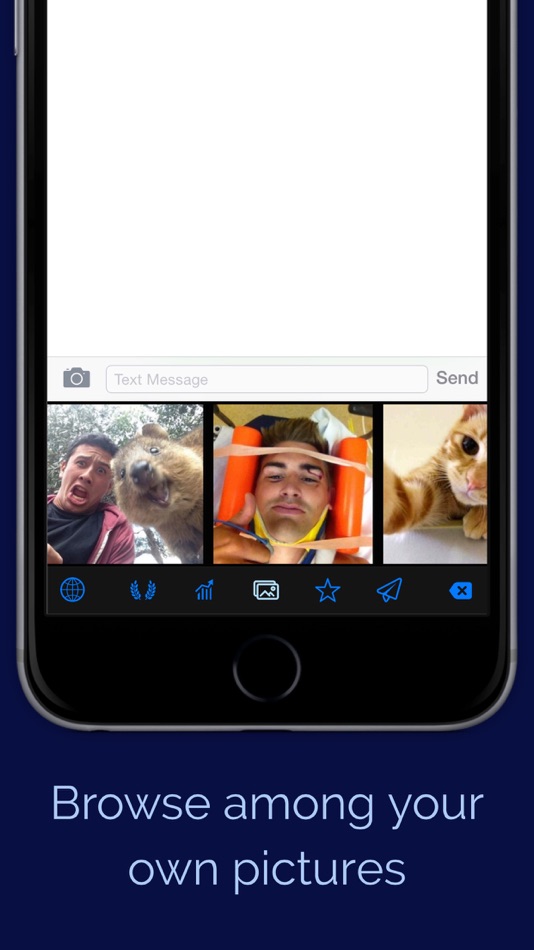 #3. Meme Keyboard - Personal Memes (iOS) 由: Stephane Gerardot