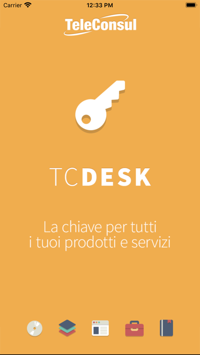 TcDesk Mobile Screenshot