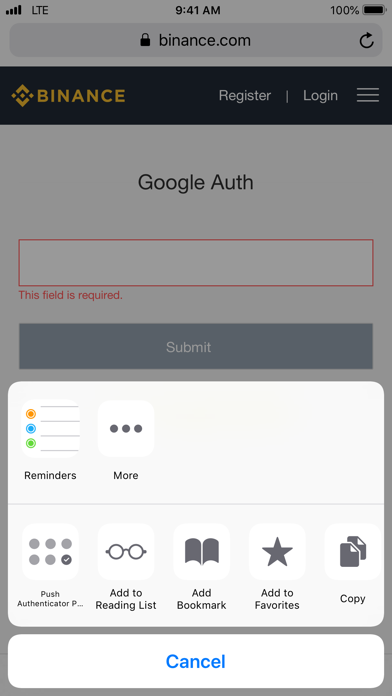 Screenshot #3 pour Push Authenticator Pro