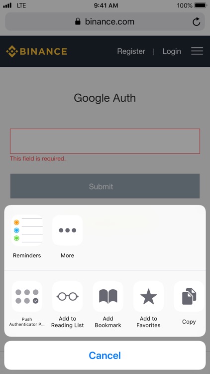 Push Authenticator Pro